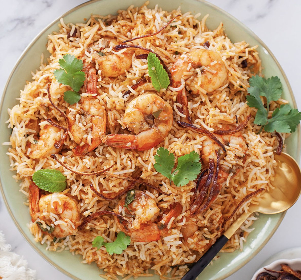 Shrimp Biryani